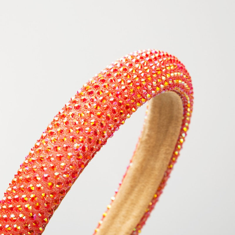 Wholesale Simple and Fashionable Temperament Full Diamond Fine Edge Headband